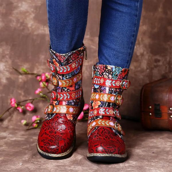 женщины printing boots pu ретро кожа шитье zipper boots flat ботинес mujer 2020 осень обувь женщины женская повседневная обувь красный, Black
женщины printing boots pu ретро кожа шитье zipper boots flat ботинес mujer 2020 осень обувь женщины женская повседневная обувь красный, Black