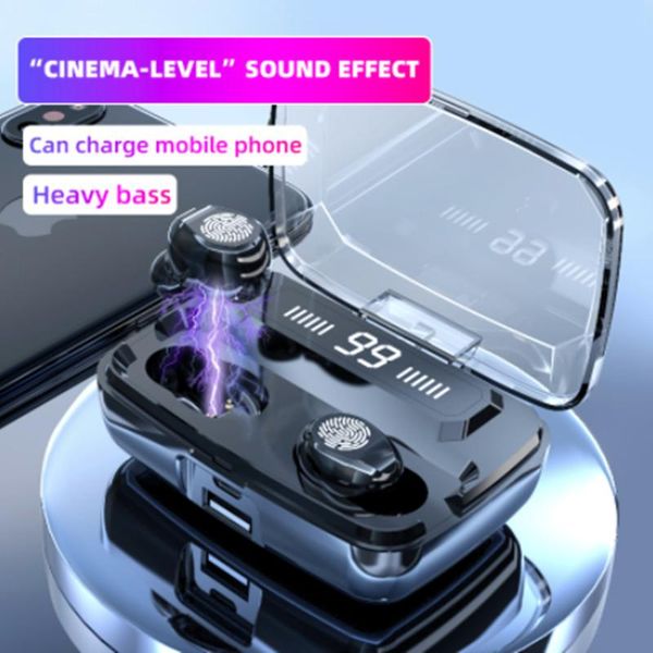 cgjxsm11 tws mini earphone with led digital display touch ipx7 waterproof wireless bluetooth headphone with 2000mah charging box
cgjxsm11 tws mini earphone with led digital display touch ipx7 waterproof wireless bluetooth headphone with 2000mah charging box