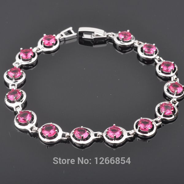 for women link chain bracelet rose red cubic zirconia silver color wedding jewellery 2020 new 7 inch r01288, Black
for women link chain bracelet rose red cubic zirconia silver color wedding jewellery 2020 new 7 inch r01288, Black