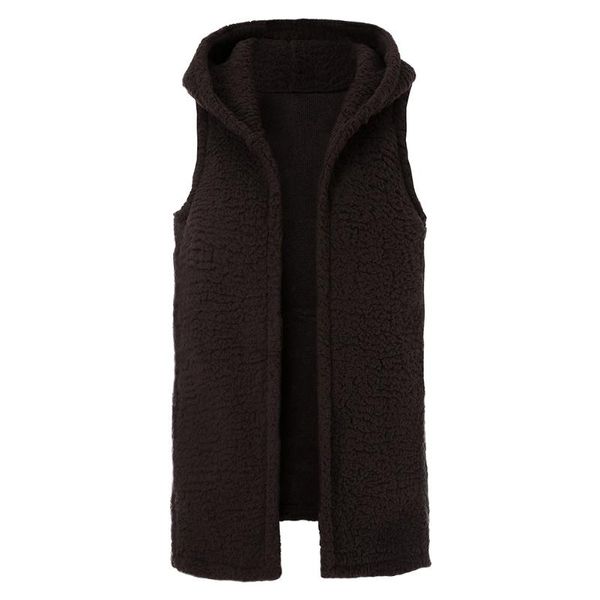 women fleece sleeveless hoodies fluffy coat autumn winter vest jacket fluffy coat, Black;white
women fleece sleeveless hoodies fluffy coat autumn winter vest jacket fluffy coat, Black;white