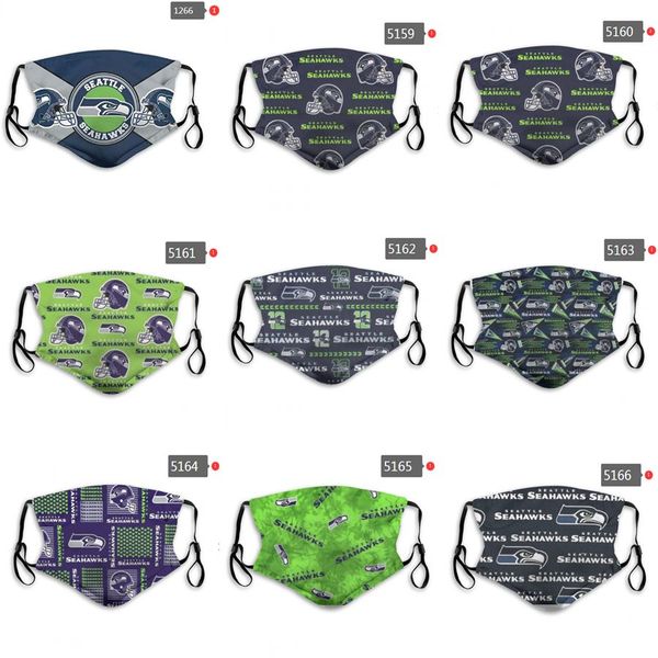 dhl 2020 new face mask seahawks football rugby team masks reusable dust masks factory prices can be mixed orders, please leave a message, Black
dhl 2020 new face mask seahawks football rugby team masks reusable dust masks factory prices can be mixed orders, please leave a message, Black