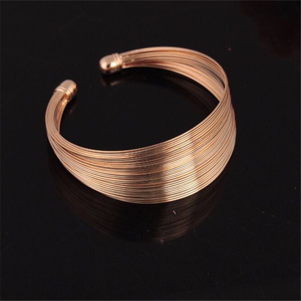 12pcs/lot open size metal wire chain bracelet bangles multi-layer jewelry bracelt femme cuff, Black
12pcs/lot open size metal wire chain bracelet bangles multi-layer jewelry bracelt femme cuff, Black