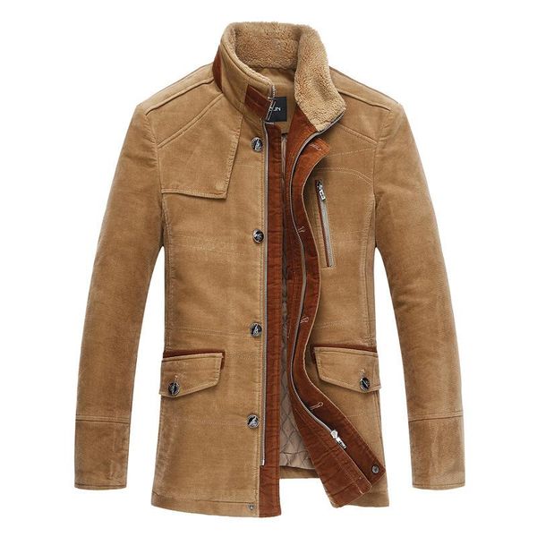 2020 nuevo estilo invierno cuello de piel de oveja cuello pie ropa algodn acolchado hombres pana hombres pl, Black
2020 nuevo estilo invierno cuello de piel de oveja cuello pie ropa algodn acolchado hombres pana hombres pl, Black