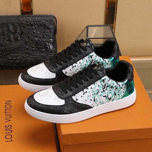 2020 e16 mens classic casual shoes leather lace-up fashion luxury designer shoes handsome mens sneakers original box, Black
2020 e16 mens classic casual shoes leather lace-up fashion luxury designer shoes handsome mens sneakers original box, Black