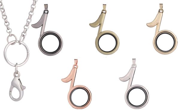 10pcs/lot fashion mixed color music note memory living magnet glass crystal floating locket locket pendant necklace jewelry, Silver
10pcs/lot fashion mixed color music note memory living magnet glass crystal floating locket locket pendant necklace jewelry, Silver