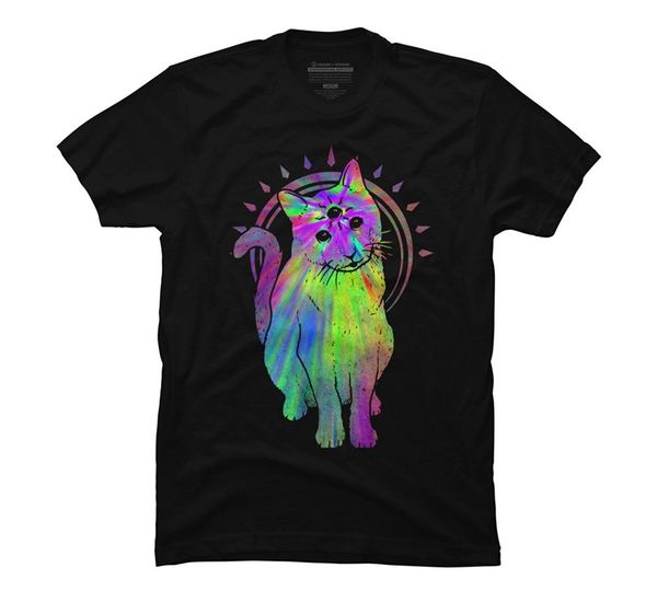 2019 summer men tee shirt psychic psychedelic trippy cat men's graphic t shirt - design by humans custom made t-shirt
2019 summer men tee shirt psychic psychedelic trippy cat men's graphic t shirt - design by humans custom made t-shirt
