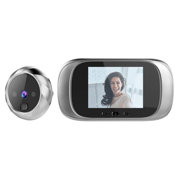 doorbells 2.8 inch smart electronic peephole night vision door video camera viewer outdoor bell lcd color screen digital doorbell
doorbells 2.8 inch smart electronic peephole night vision door video camera viewer outdoor bell lcd color screen digital doorbell