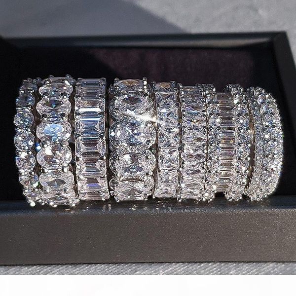 handmade luxury jewelry 925 sterling silver multi shape white z cz diamond gemstones party eternity women wedding engagement band ring, Slivery;golden
handmade luxury jewelry 925 sterling silver multi shape white z cz diamond gemstones party eternity women wedding engagement band ring, Slivery;golden