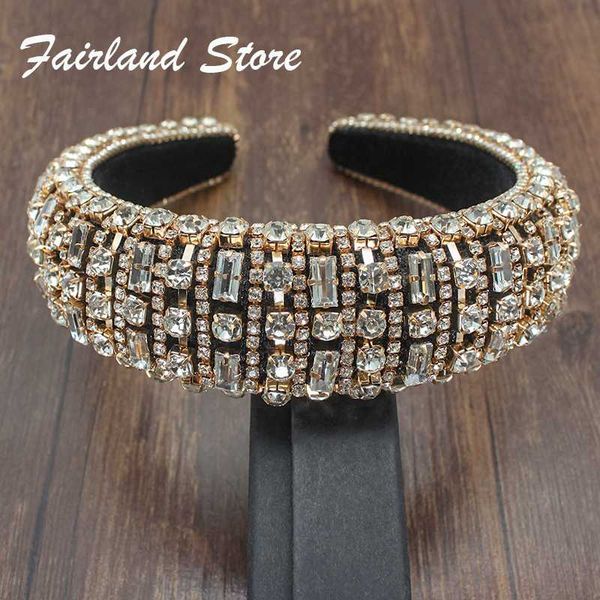 fairland new european full gold shiny crystal luxury temperament gorgeous headband rhinestone womon girls party wedding hairband, Golden;silver 
fairland new european full gold shiny crystal luxury temperament gorgeous headband rhinestone womon girls party wedding hairband, Golden;silver