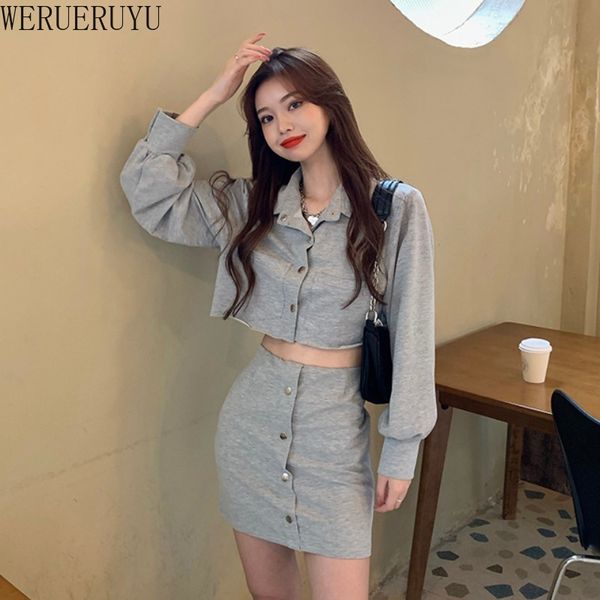 werueruyu 2020 two piece set women long sleeve long skirt two piece outfits for women, White
werueruyu 2020 two piece set women long sleeve long skirt two piece outfits for women, White