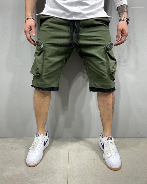 casual drawstring sport pants fashion multi pocket knee length trousers mens hip hop designer shorts summer, White;black
casual drawstring sport pants fashion multi pocket knee length trousers mens hip hop designer shorts summer, White;black