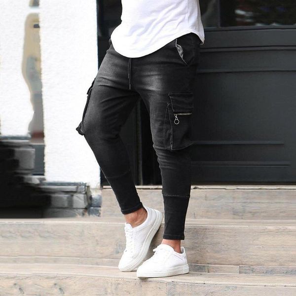 men multi-pocket harem hip pants trousers streetwear sweatpants hombre male casual fashion cargo pants men jogger 4.23, Black
men multi-pocket harem hip pants trousers streetwear sweatpants hombre male casual fashion cargo pants men jogger 4.23, Black