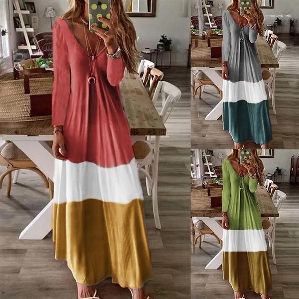 comfortable dress summer womens sundress plus size womens summer floral designer dresses v neck long sleeve patchwork maxi casual breathable, Black;gray
comfortable dress summer womens sundress plus size womens summer floral designer dresses v neck long sleeve patchwork maxi casual breathable, Black;gray