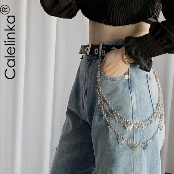 calelinka clear full grommet women punk belts with betterfly chain black rivet pin buckle waist plastic pvc trouser jeans belts, Black;brown
calelinka clear full grommet women punk belts with betterfly chain black rivet pin buckle waist plastic pvc trouser jeans belts, Black;brown