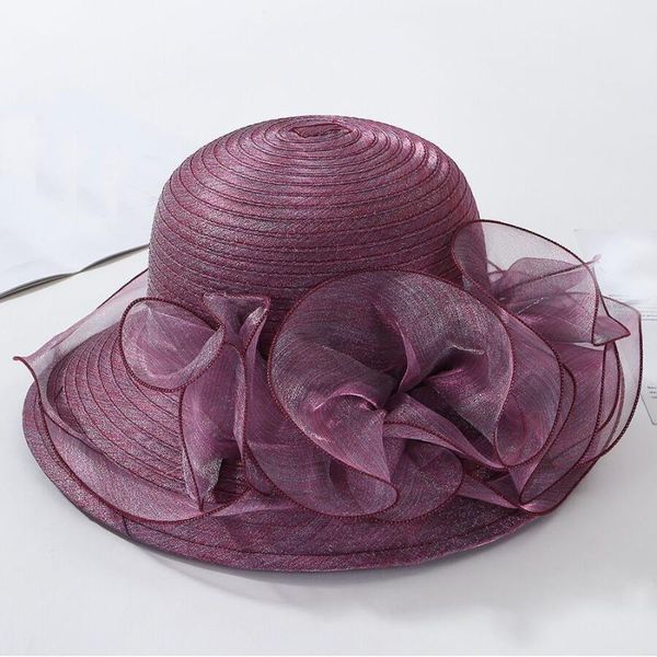 elegant wide brim summer hats for women big floral bucket hat ladies fedoras wedding hat holiday beach sun, Blue;gray
elegant wide brim summer hats for women big floral bucket hat ladies fedoras wedding hat holiday beach sun, Blue;gray