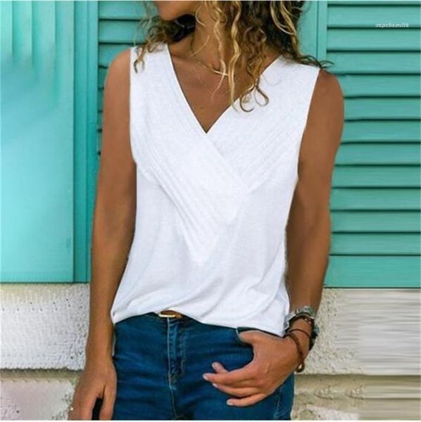 tshirt v neck sleeveless colorful tshirt female clothing camiseta panelled fashion women summer designer short, White
tshirt v neck sleeveless colorful tshirt female clothing camiseta panelled fashion women summer designer short, White