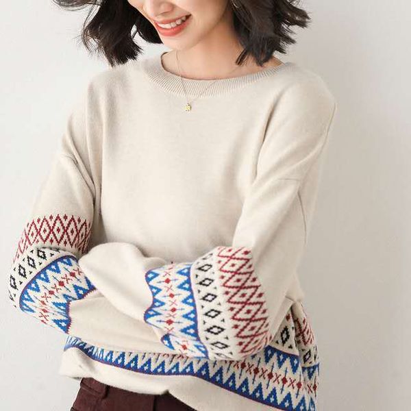 new autumn/winter 2020 sweater for women: round neck pullover, loose long-sleeved rhomboid stripe, thick style, White;black
new autumn/winter 2020 sweater for women: round neck pullover, loose long-sleeved rhomboid stripe, thick style, White;black