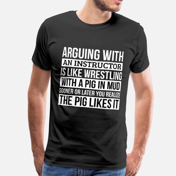 инструктор как спорить со свиньей в грязи t shirt мужчины симпатичные коротким рукавом o-образным вырезом одежды симпатичные смешные casual
инструктор как спорить со свиньей в грязи t shirt мужчины симпатичные коротким рукавом o-образным вырезом одежды симпатичные смешные casual