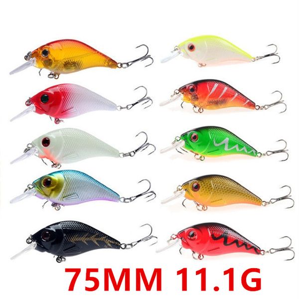 mixed 10 color 75mm 11.1g crank fishing hooks fishhooks 6# hook plastic hard baits & lures pesca fishing tackle accessories wa-5
mixed 10 color 75mm 11.1g crank fishing hooks fishhooks 6# hook plastic hard baits & lures pesca fishing tackle accessories wa-5