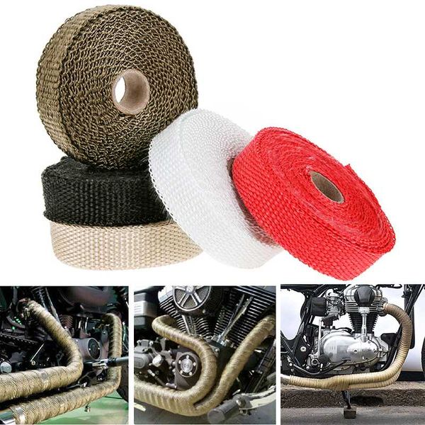 motorcycle exhaust system 5x2.5cm car incombustible turbo manifold heat thermal wrap tape & 5pcs stainless ties
motorcycle exhaust system 5x2.5cm car incombustible turbo manifold heat thermal wrap tape & 5pcs stainless ties