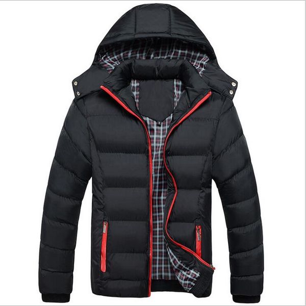 men coats winter zipper casual mens jacket male warm thicken fur hooded outwear warm coat brand parka, Black
men coats winter zipper casual mens jacket male warm thicken fur hooded outwear warm coat brand parka, Black