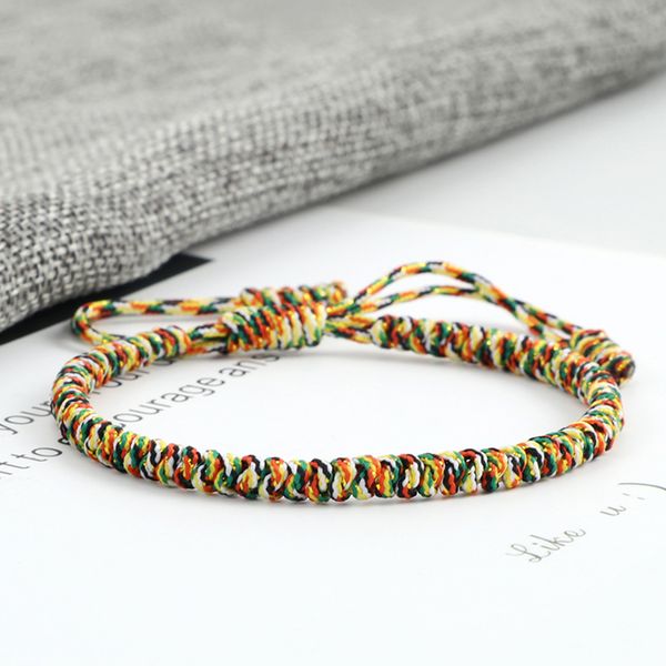 bohemian multi color rope bracelet adjustable handmade knots tibetan thread bracelets & bangles for women men lovers jewelry, Golden;silver
bohemian multi color rope bracelet adjustable handmade knots tibetan thread bracelets & bangles for women men lovers jewelry, Golden;silver