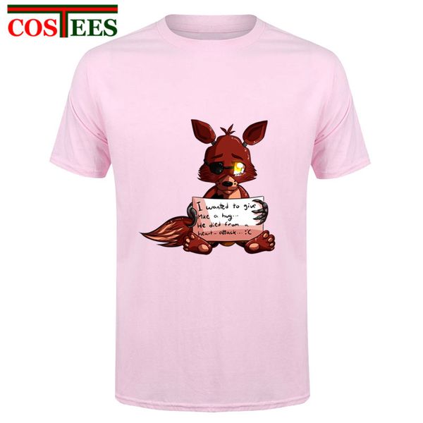 short sleeve fnaf plush foxy men t-shirt summer hip hop tee shirt cotton o-neck tshirt man plus size brand clothing of teenager
short sleeve fnaf plush foxy men t-shirt summer hip hop tee shirt cotton o-neck tshirt man plus size brand clothing of teenager