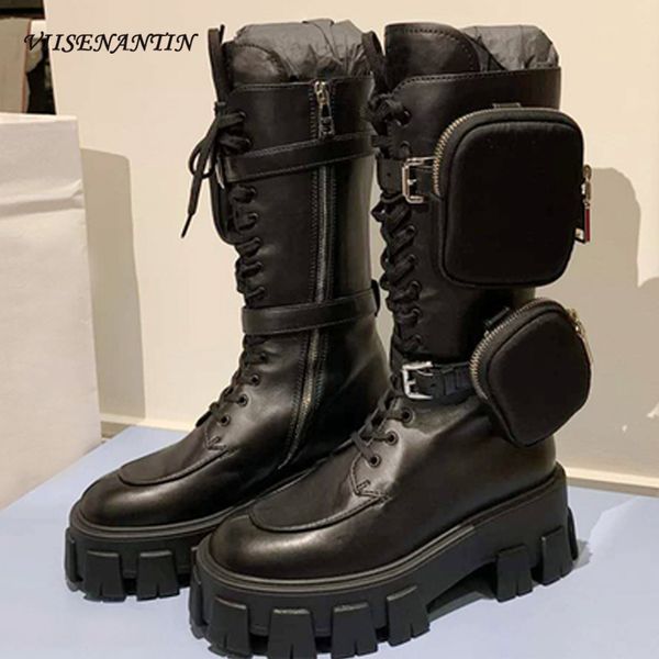 autumn and winter new platform heightened pocket buckle thick sole british mid-calf short motorcycle boots women winter shoes, Black
autumn and winter new platform heightened pocket buckle thick sole british mid-calf short motorcycle boots women winter shoes, Black