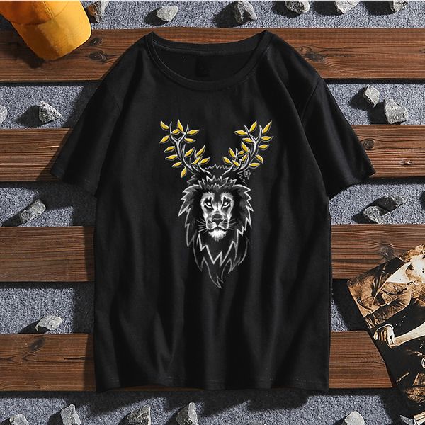 deer lion summer men t shirt women short sleeve t-shirt casual harajuku korean style tshirt fashion tees male
deer lion summer men t shirt women short sleeve t-shirt casual harajuku korean style tshirt fashion tees male