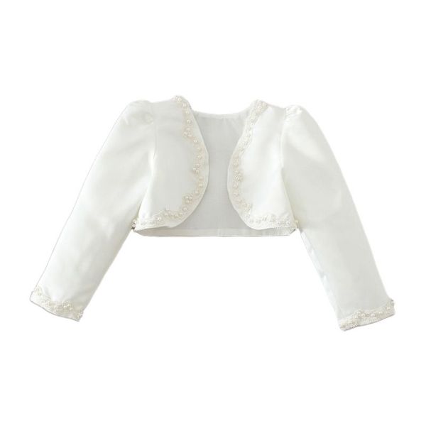 baby girls satin long sleeve bolero shrug handmade imitation pearl beading weddi corb, Blue;gray
baby girls satin long sleeve bolero shrug handmade imitation pearl beading weddi corb, Blue;gray