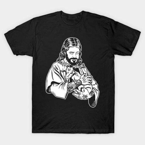 men t-shirt atheist jesus loves satan baphomet goat tshirt women t shirt men cotton tees harajuku
men t-shirt atheist jesus loves satan baphomet goat tshirt women t shirt men cotton tees harajuku