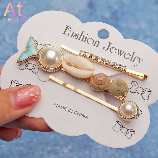 hair clips & barrettes mermaid tail hairpins natural conch shell grips women girls bohemian rhinestone imitation hairclips set accessory, Golden;silver
hair clips & barrettes mermaid tail hairpins natural conch shell grips women girls bohemian rhinestone imitation hairclips set accessory, Golden;silver
