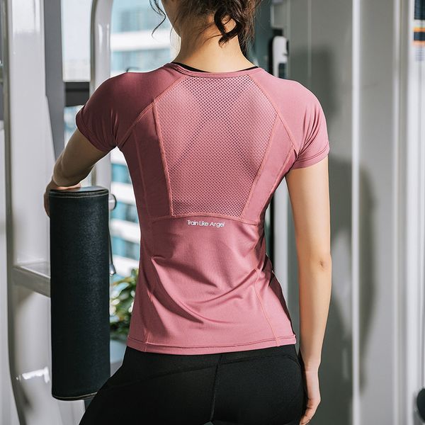 yoga outfits summer sports t-shirt female elastic quick-drying short sleeve slim slimming o-neck shirt running fitness clothes, White;red
yoga outfits summer sports t-shirt female elastic quick-drying short sleeve slim slimming o-neck shirt running fitness clothes, White;red