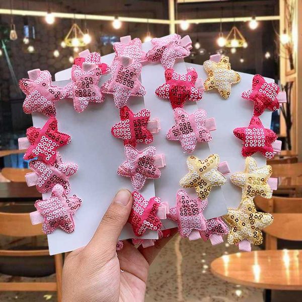 10/20 / 30pc девушка sequined пятиконечной звезды клипов волосы мультфильм прекрасных барретты дети дети headdress мода аксессуары для волос
10/20 / 30pc девушка sequined пятиконечной звезды клипов волосы мультфильм прекрасных барретты дети дети headdress мода аксессуары для волос