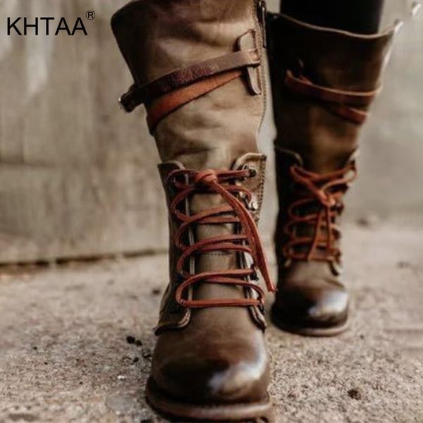 women boots punk mid calf cowboy pu leather ladies shoes autumn winter fashion female zipper low heels plus size woman lace up, Black
women boots punk mid calf cowboy pu leather ladies shoes autumn winter fashion female zipper low heels plus size woman lace up, Black