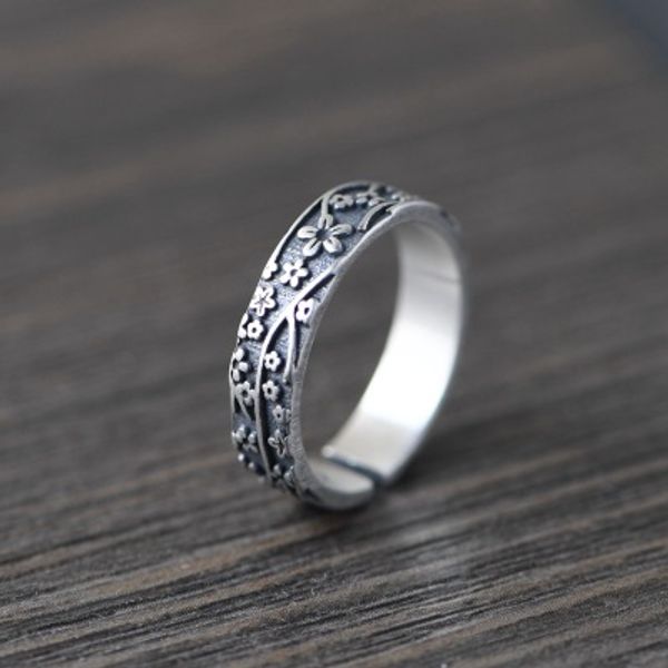 plum blossom 925 sterling silver finger rings for women ethnic thai silver flower open ring femal silver jewelry
plum blossom 925 sterling silver finger rings for women ethnic thai silver flower open ring femal silver jewelry