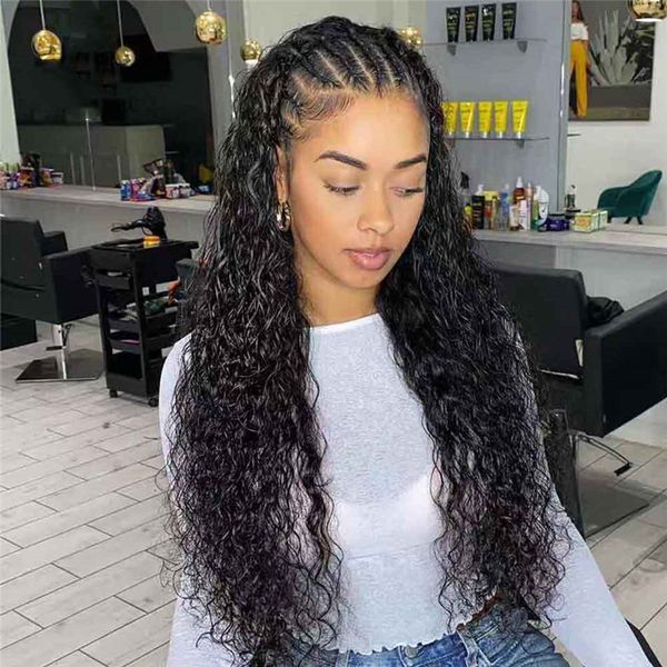 13*4 lace front wig kinky curly type futura heat resistant hair natural hairline human hair lace front wigs with baby hair, Black
13*4 lace front wig kinky curly type futura heat resistant hair natural hairline human hair lace front wigs with baby hair, Black