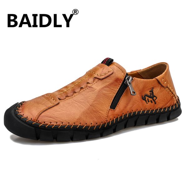new genuine leather men's shoes comfortable men loafers outdoor fashion casual shoes soft driving men flats zapatillas hombre, Black
new genuine leather men's shoes comfortable men loafers outdoor fashion casual shoes soft driving men flats zapatillas hombre, Black
