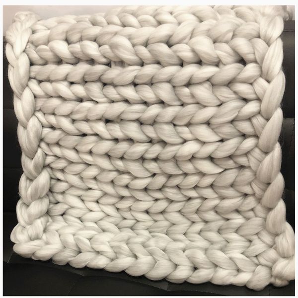 200x200cm knitting throw blankets yarn knitted blanket hand-knitted chunky knit blanket merino wool soft thick bulky sofa throw
200x200cm knitting throw blankets yarn knitted blanket hand-knitted chunky knit blanket merino wool soft thick bulky sofa throw