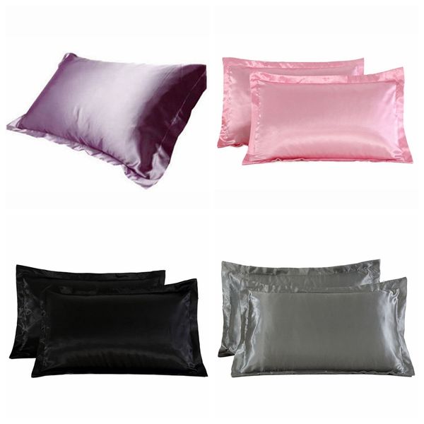 simulation silk pillow covers comfortable soft pillowcase bedroom luxury cool silk smooth cool solid color single pillowcase vt1556
simulation silk pillow covers comfortable soft pillowcase bedroom luxury cool silk smooth cool solid color single pillowcase vt1556