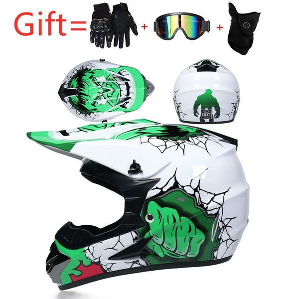 three gift motocross helmet motorcycle off-road helmet atv racing motorcycle full face casco capacetes
three gift motocross helmet motorcycle off-road helmet atv racing motorcycle full face casco capacetes