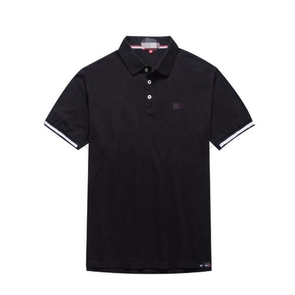 black men's pure color cotton short sleeve jacket lapels breathable loose, White;black
black men's pure color cotton short sleeve jacket lapels breathable loose, White;black