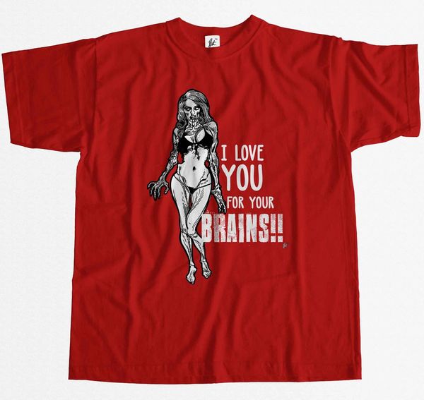 t-shirt лето новизны мультфильм футболка я люблю тебя для ваших мозгов зомби людей в бикини mens t-shirt фильм рубашке
t-shirt лето новизны мультфильм футболка я люблю тебя для ваших мозгов зомби людей в бикини mens t-shirt фильм рубашке