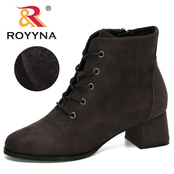 royyna 2020 new arrival autumn winter boots ladies ankle boots heels shoes woman flock leather casual feminimo comfy, Black
royyna 2020 new arrival autumn winter boots ladies ankle boots heels shoes woman flock leather casual feminimo comfy, Black