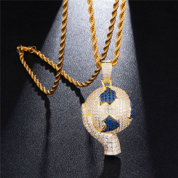creative full cz stone hand holding earth pendants necklace for men fashion iced out bling hip hop jewelry gift, Silver
creative full cz stone hand holding earth pendants necklace for men fashion iced out bling hip hop jewelry gift, Silver