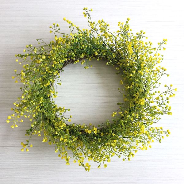 decorative flowers & wreaths 2021 spring flower mini door decor rustic home wreath yellow green
decorative flowers & wreaths 2021 spring flower mini door decor rustic home wreath yellow green