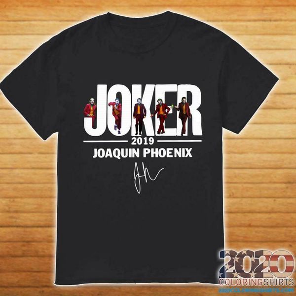 joker 2019 joaquin phoenix signature new t-shirt black men's new fashion brand clothing male men t shirt clothes
joker 2019 joaquin phoenix signature new t-shirt black men's new fashion brand clothing male men t shirt clothes