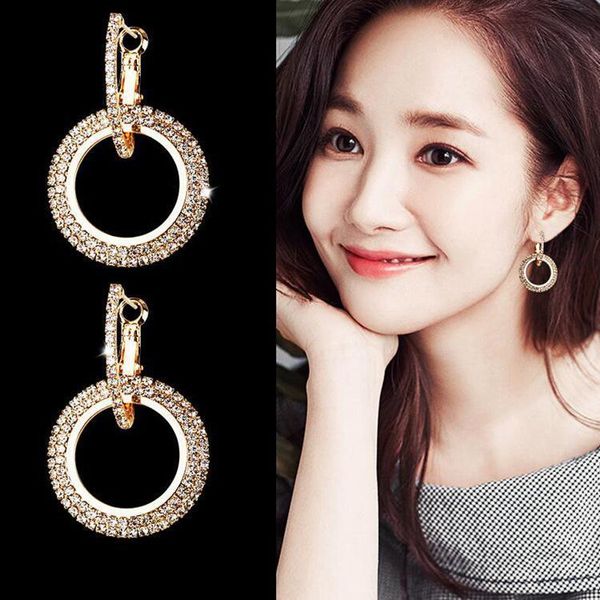 gift preferred designer earrings luxury rhinestone hoop earrings gold plated women earrings crystal fashion earring jewelry, Golden;silver
gift preferred designer earrings luxury rhinestone hoop earrings gold plated women earrings crystal fashion earring jewelry, Golden;silver