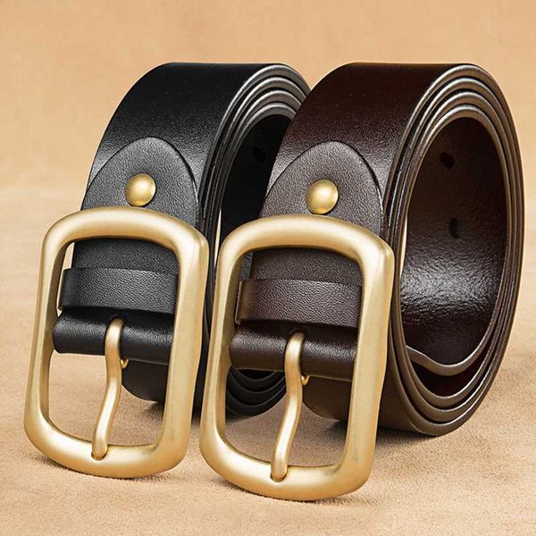 men's leather belt leather needle copper buckle retro cowhide belt casual, Black;brown
men's leather belt leather needle copper buckle retro cowhide belt casual, Black;brown