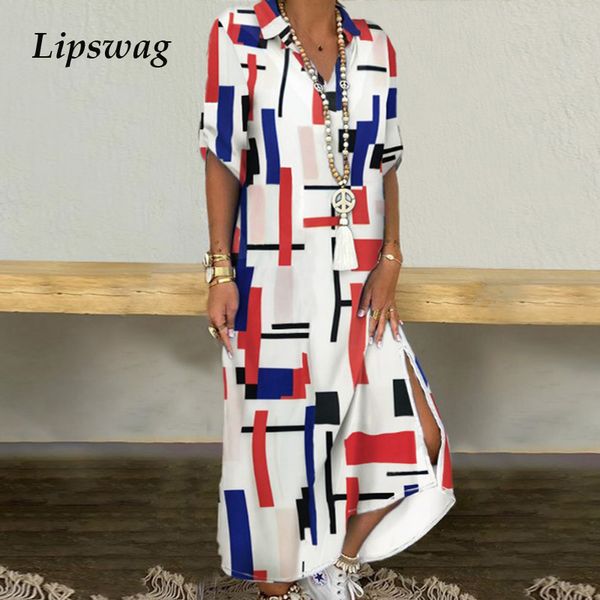 summer button floral print women dress elegant office lady turn-down collar long dress vintage three quarter sleeve maxi dresses, Black;gray
summer button floral print women dress elegant office lady turn-down collar long dress vintage three quarter sleeve maxi dresses, Black;gray